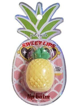 Sweet Lips Pineapple shaped Lip Balm Sweet Pineapple Scented summer cute beach